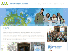 Tablet Screenshot of icc-intercambiocultural.org